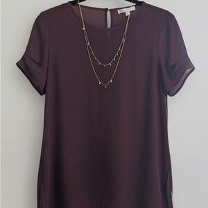 DR2 Women's Dark Purple Blouse
